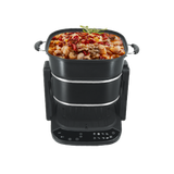 4.5L 3-in-1 Glass Air Fryer with Grill