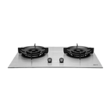 75cm 2 Zone Stainless Steel Gas Hob