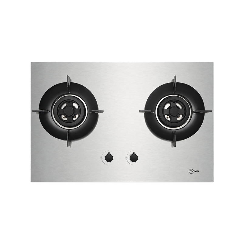 75cm 2 Zone Stainless Steel Gas Hob