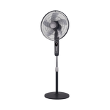 16" DC Stand Fan with Remote - Black