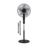 [Climate Voucher] 16" DC Stand Fan with Remote - Black