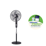 [Climate Voucher] 16" DC Stand Fan with Remote - Black