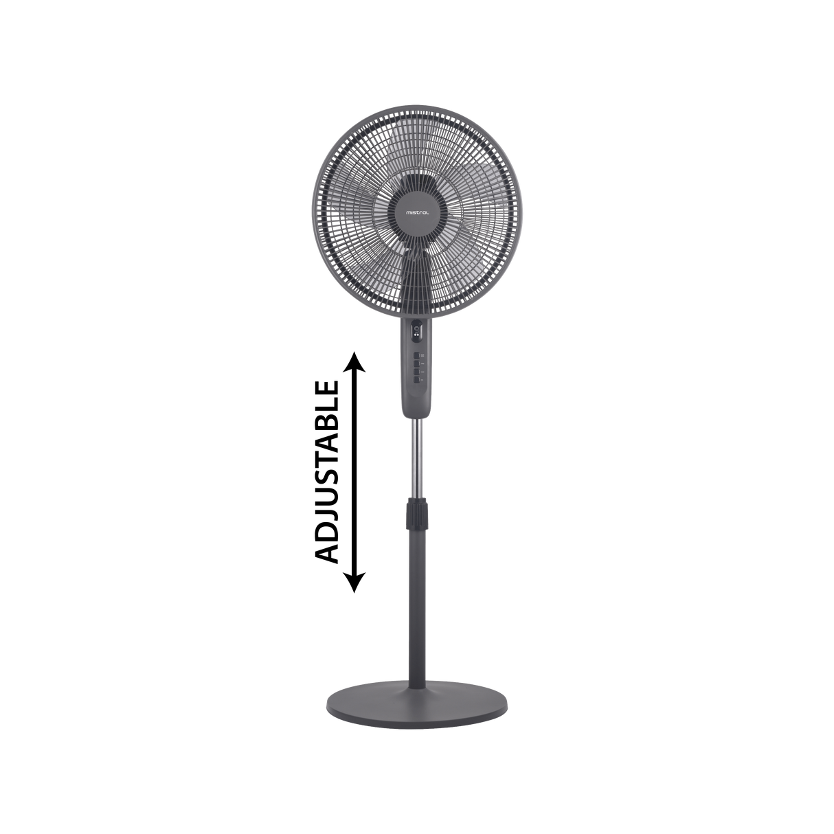 16" AC Stand Fan 5 ABS Blade