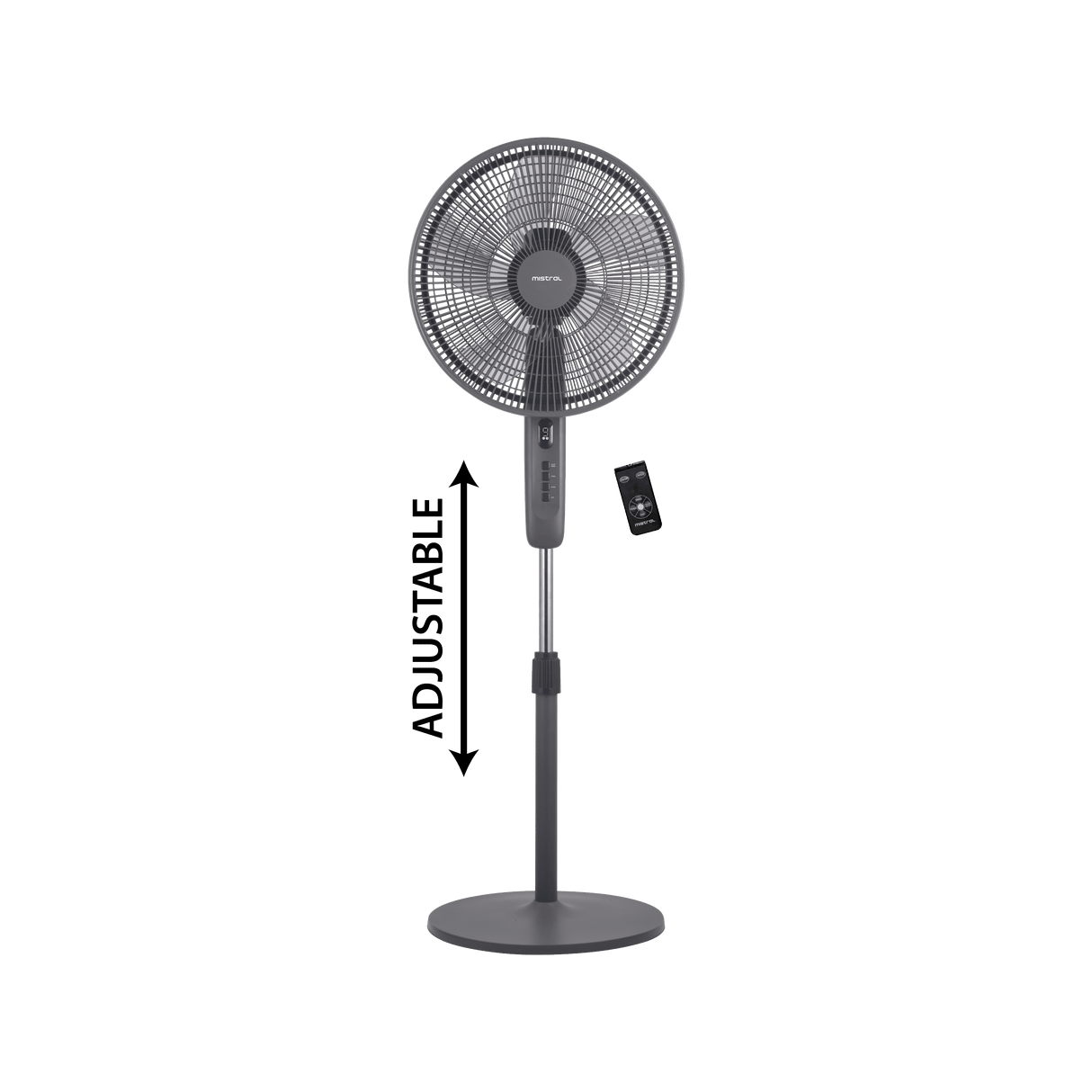 16" DC Stand Fan With Remote
