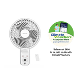 [Climate Voucher]  9" DC Wall Fan with Remote