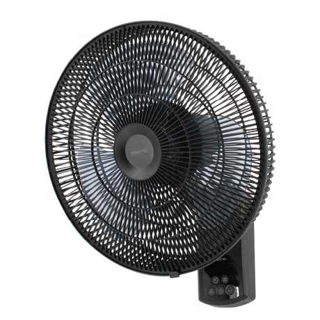 Matt Black Gen 1 - 16" DC Wall Fan with Remote