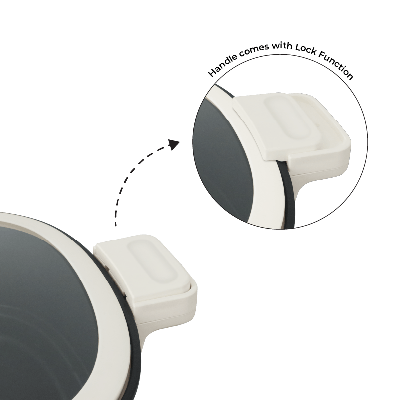 7L Yuan Yang Hot Pot (White)