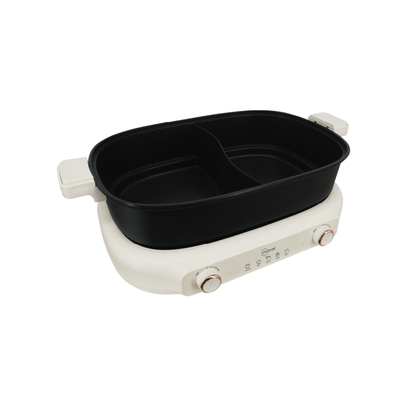 7L Yuan Yang Hot Pot (White)