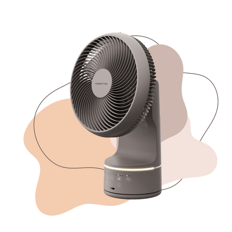 10" DC High Velocity Desk Fan with Remote