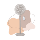 12" DC High Velocity Stand Fan with Remote
