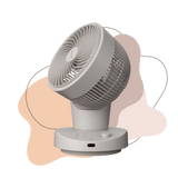 6" DC High Velocity Desk Fan with Remote