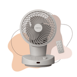 6" DC High Velocity Desk Fan with Remote
