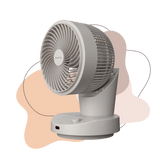 6" DC High Velocity Desk Fan with Remote