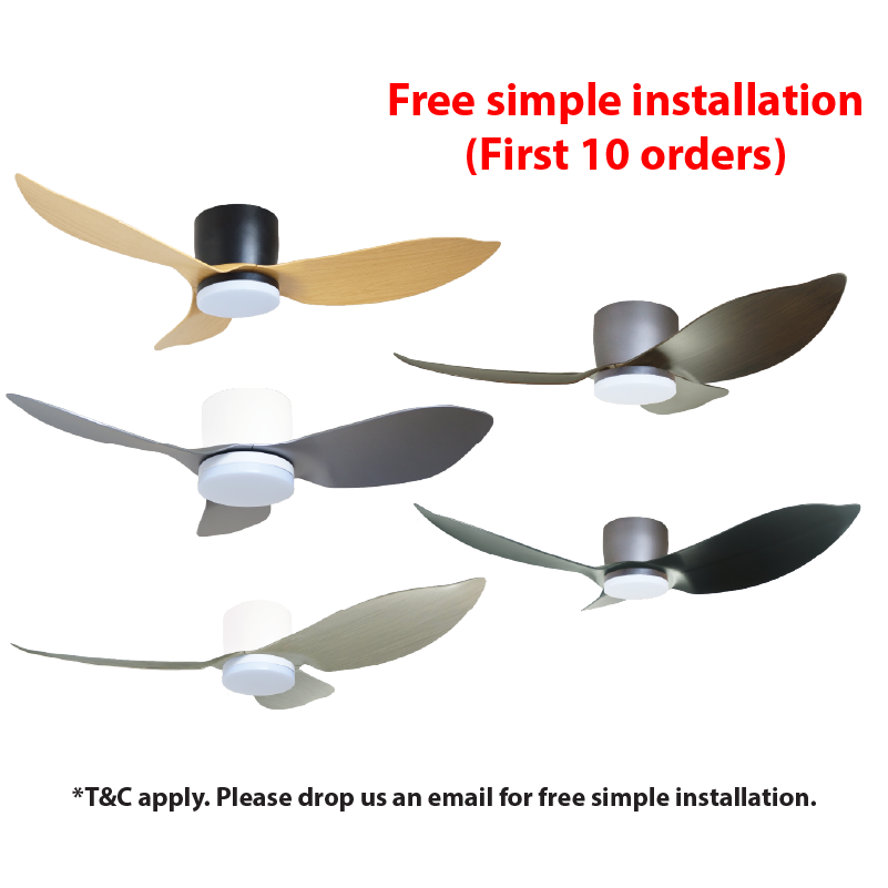 36” 3-Blades Ceiling Fan
