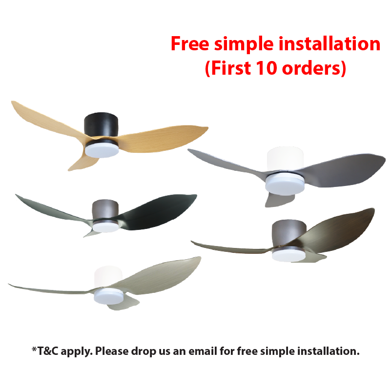46” 3-Blades Ceiling Fan
