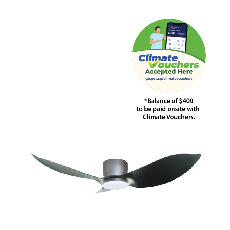[Climate Voucher]  36” 3-Blades Ceiling Fan