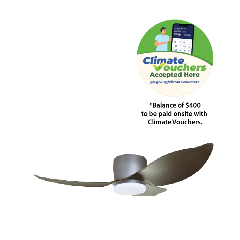 [Climate Voucher]  46” 3-Blades Ceiling Fan