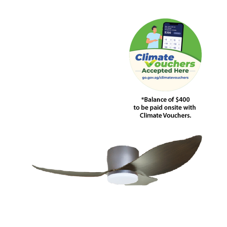 [Climate Voucher]  46” 3-Blades Ceiling Fan