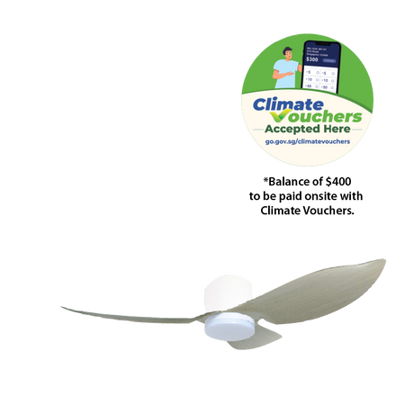 [Climate Voucher]  36” 3-Blades Ceiling Fan
