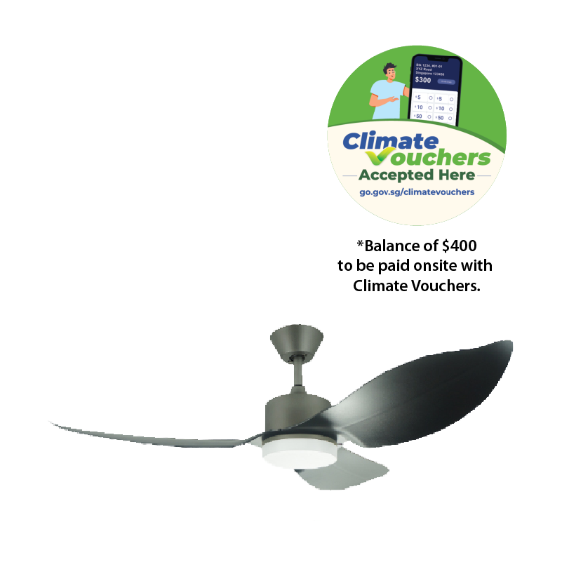 [Climate Voucher] 36” 3-Blades Ceiling Fan