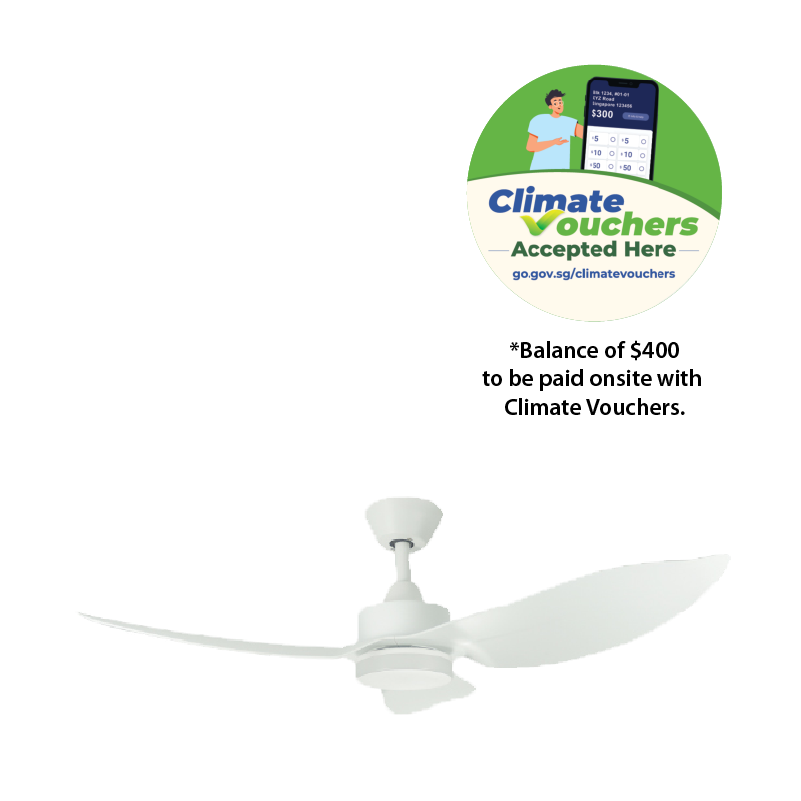 [Climate Voucher] 36” 3-Blades Ceiling Fan