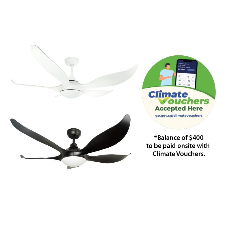 [Climate Voucher]  52” Ceiling Fan