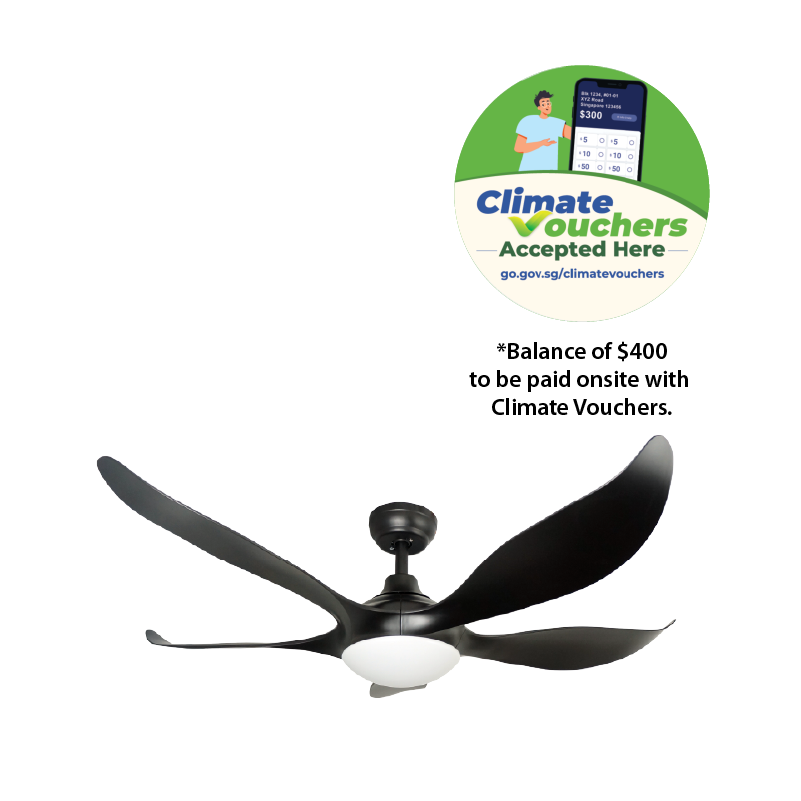 [Climate Voucher]  52” Ceiling Fan