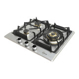 60cm 3 Zone Stainless Steel Hob