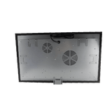 90 cm Semi-integrated Hood with Oil Tray + 75cm 2 Zone Hybrid Hob with Slider