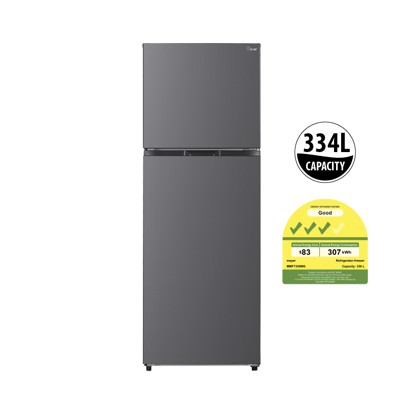 334L 2-Door Frost Free Top Mount Freezer Fridge