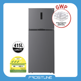 415L 2-Door Frost Free Top Mount Freezer Fridge
