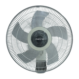 16" DC Wall Fan with Remote Control Grey