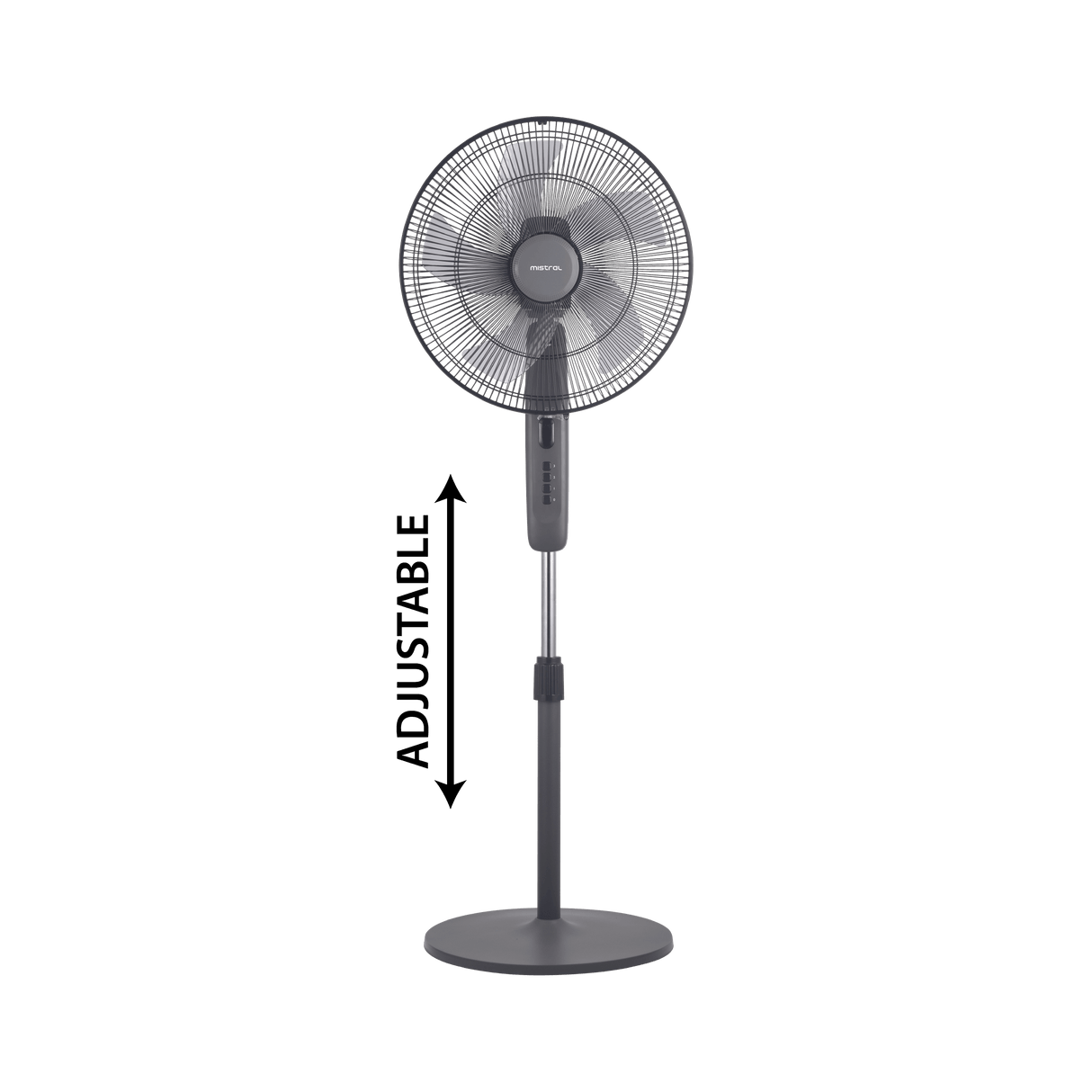 16" AC Stand Fan 5 ABS Blade