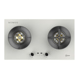 78cm 2 Zone Glass Gas Hob