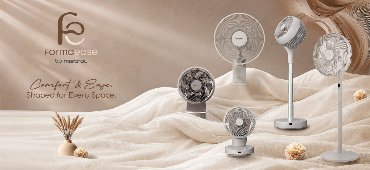Formaease Air Circulators | Modern Fans by Mistral