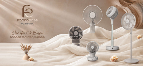 Formaease Air Circulators | Modern Fans by Mistral