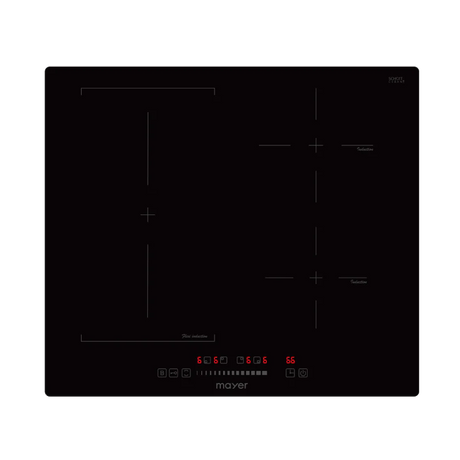 90 cm Semi-integrated Hood with Oil Tray + 60cm Flexi 3 Zone Induction Hob