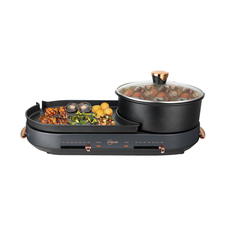 Multi-Functional Hot Pot with Grill