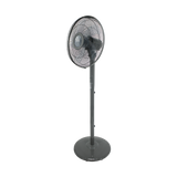 16” Stand Fan with Remote Control - Dark Grey