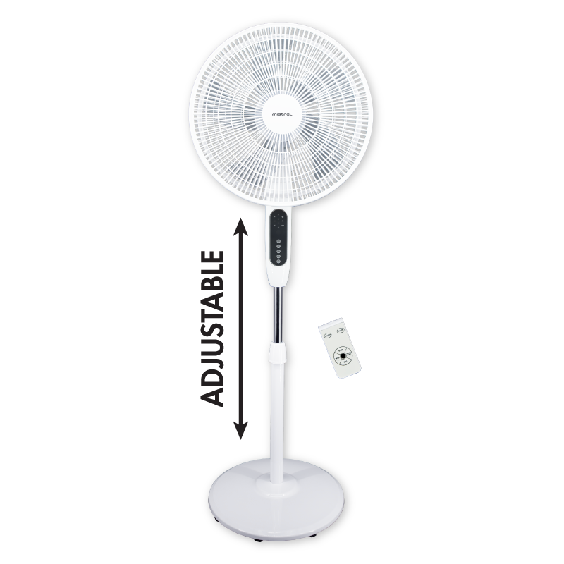 16” DC Stand Fan with Remote