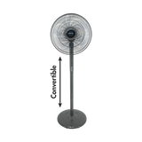 [NDP2024] 16” Stand Fan with Remote Control - Dark Grey