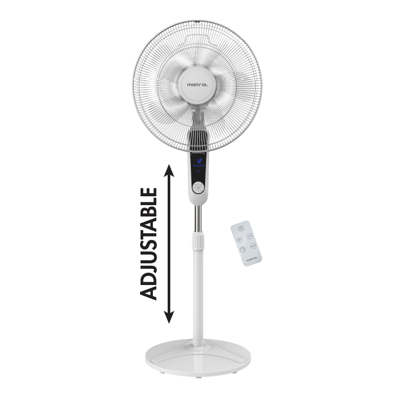 16” DC Stand Fan with Remote