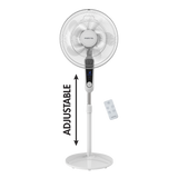 16” DC Stand Fan with Remote