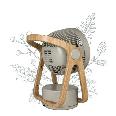 8" DC High Velocity Fan with Remote