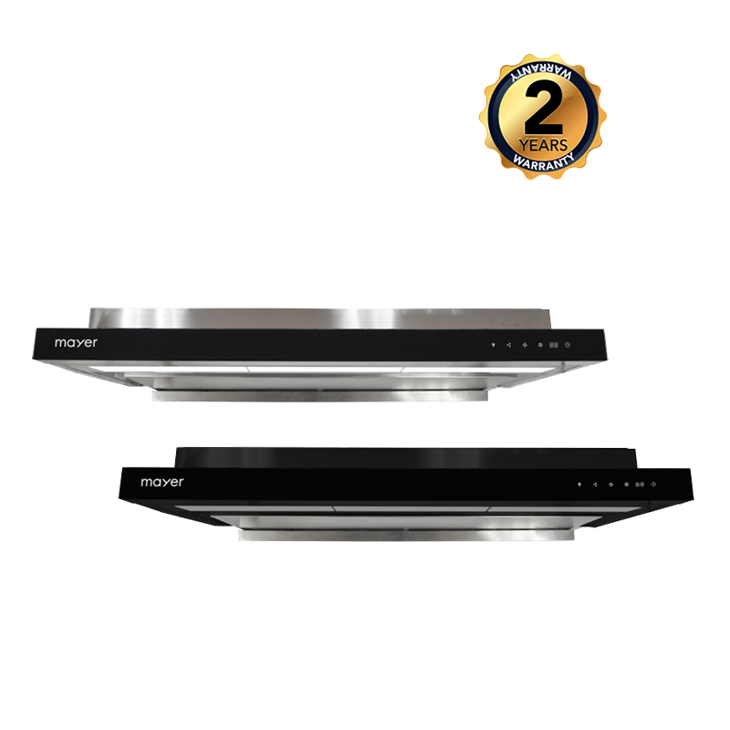 75cm 2 Zone Induction Hob with Slider + Semi-integrated Hood with Oil Tray (FREE 5-pcs Set Cookware MSC5P)