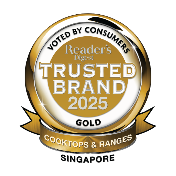 Reader's Digest Trusted Brand 2025 Gold – Cooktops and Ranges