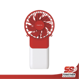 [NDP2024] Mimica Cool Breeze Rechargeable USB Fan - Red White