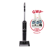 Dual Roller Cordless Floor Washer Vacuum Cleaner with Electrolyzed Water Hot Air Drying