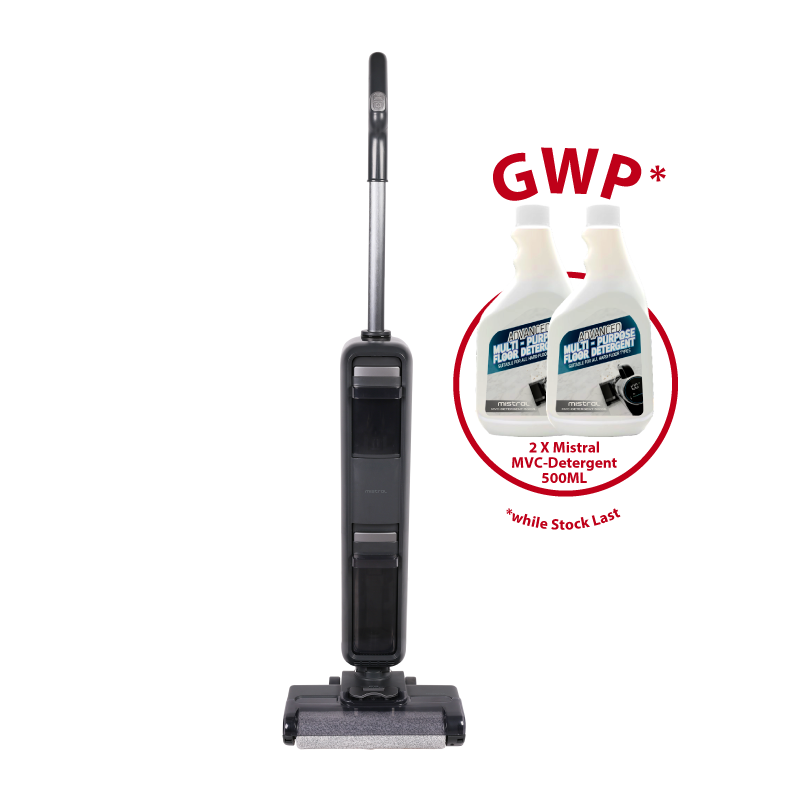 Cordless Floor Washer Vacuum Cleaner with Self-cleaning