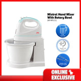 Hand Mixer with Rotary Bowl
